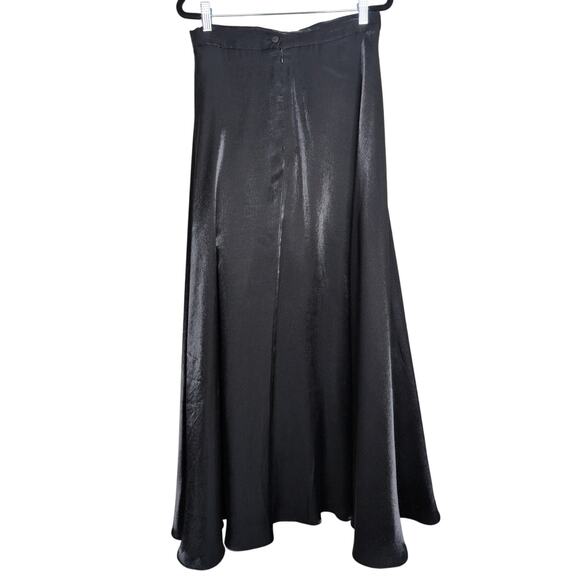 JS Collections Satin Midi‎ Skirt 10 Whimsigoth Fairy Grunge Romantic Party Event - Picture 3 of 6
